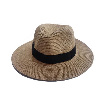 China Fedora Ivory Sunproof Surf Fishing Natural High Quality Straw Hats For Unisex A13 for sale