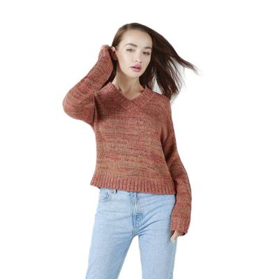 China Extrafine/Warm/Soft/Comfortable Acrylic Nylon Knitted Sweater Women 13% Wool 7GG 72% 15% Long Sleeve Sweater Cardigan Sweater Women for sale