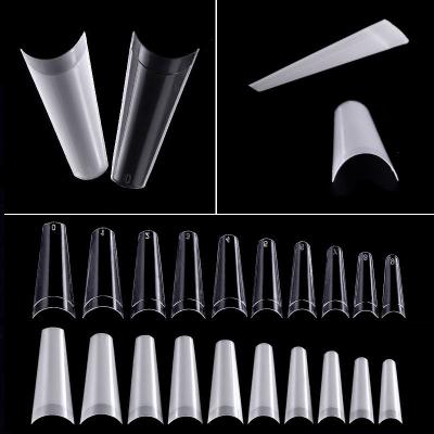 China 500pcs/box White Professional Salon Full Coverage Nail Tips for sale