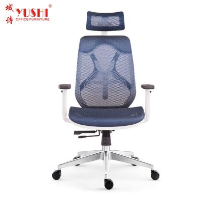 China (Height)Adjustable Ergonomic Adjustable High Back Swivel All Mesh Office Computer Chair for sale