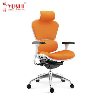 China (Size) Executive Ergonomic Luxury PU Leather High Rolling Office Adjustable Back Chair for sale