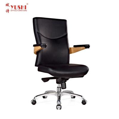 China Morden (Height) Best Adjustable Comfortable Swivel PU Leather Stylish Ergonomic Executive Office Chair for sale