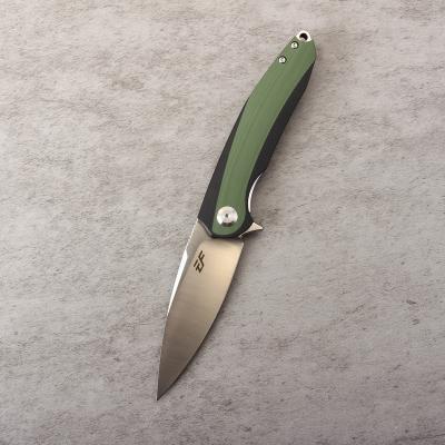 China High Quality Sensitive Grade D2 Blade Folding Knife Super Sharp Real Ten Handle Camping EDC Pocket Knife for sale