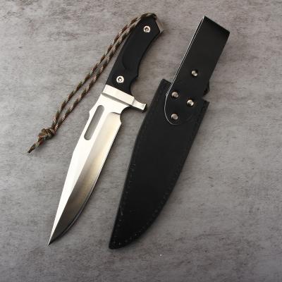 China High Grade Heavy Duty Movie Outdoor Tactical Survival Rambo Camping Hunting Knife for sale