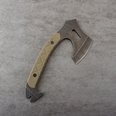 China Portable Stainless Steel Hand Ax Multifunctional Tactical Portable Hatchet for sale