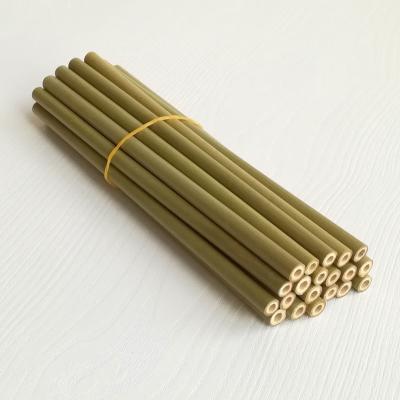 China Stocked Bamboo Straws Made Bamboo Drinking Straws 100% Natural Bamboo Straw for sale