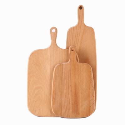 China Customized Wholesale Viable Logo Design Bamboo Food Serving Wood Cutting Board Wooden Hash Bread Board for sale