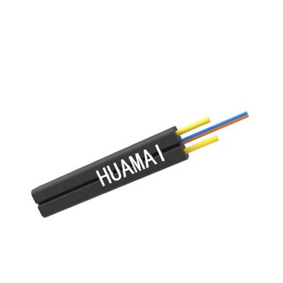 China FTTH Figure 8 Drop Cable Fiber Optic Cable Price List Flat Black LSZH White 2 FTTH GJYXFCH 4 6 8 Core for sale