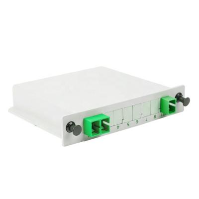 China EPON LGX Cassette Fiber Splitter FTTH Fiber Splitter Epon Gpon PLC Splitter for sale