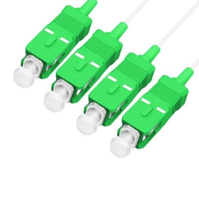 China 1*4 Mini PLC Splitter PLC Splitter 0.9mm Fiber PLC-1*4-0.9mm Splitter for sale