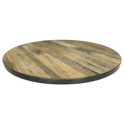 China Custom Hot Selling Melamine Restaurant Wood Dining Table Top for sale