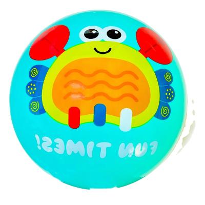 China PVC Inflatable Beach Ball Toy Custom Logo Bouncy Ball for sale