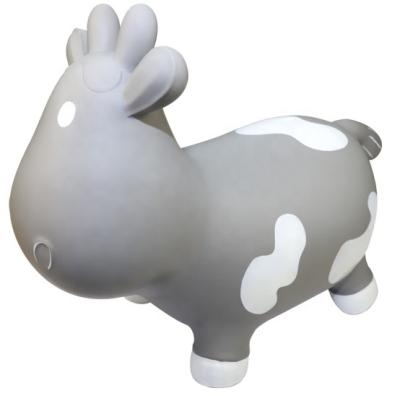 China Non-Toxic Inflatable Farm Animal Cow Hopper Bouncy Kids Jumping Toy Jumping Outdoor Sports for sale