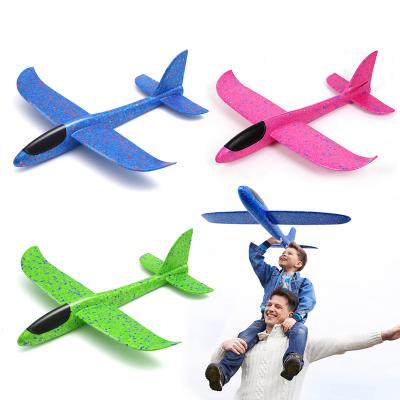 China Educational Foam Toy Hand Throw Epp Airplane Airplane DIY Toy Set Toys Big Glider Foam Plane For Kids Summer Toy Fly Foam Plane For Sale for sale