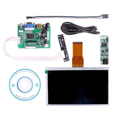 China La pantalla táctil de 7 pulgadas TFT LCD artesona HDMI VGA 2AV con el tablero de conductor en venta