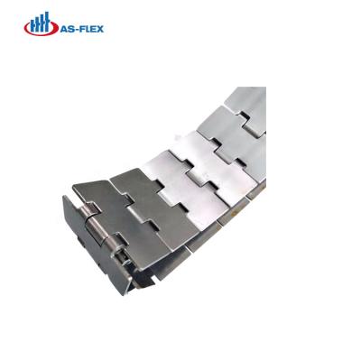 China AS-FLEX Table Top Stainless Steel SS812 Conveyor Chain Transport for sale