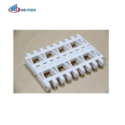 China OPB Modular Plastic Belt OPB Open Hole Flat Surface Modular Plastic Belt For Fish Industry for sale