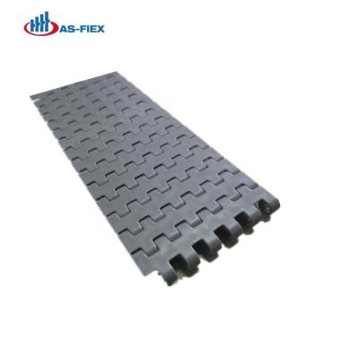 China Conveyor High Efficiency Perforated Flat Surface Modular Belt Pitch 12.7 Mm For Conveyor for sale