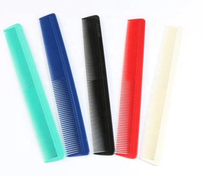 China Wholesale Barber Comb Heat Resistant Salon Comb Carbon Hairdressing Fine Cutting Comb for sale