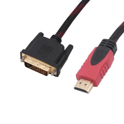 China COMPUTER Factory Price 1.5m 1.4V Gold Plated HDTV To DVI Cable For LCD DVD HDTV XBOX PS3 HDTV High Speed ​​Cable for sale