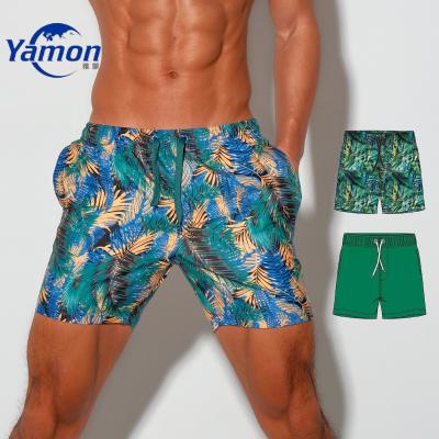 China Custom Logo Mens Beach Shorts Beach Boys Anti-wrinkle Beach Shorts Swim Trunks Wholesale For Men for sale