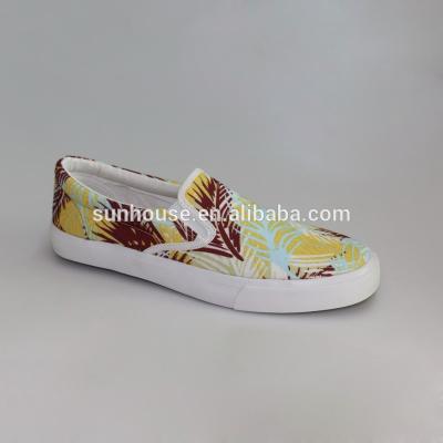 China Sale Top Quality Blue Color Canvas Top Model New Shoes For Women Slip On Canvas Shoes for sale