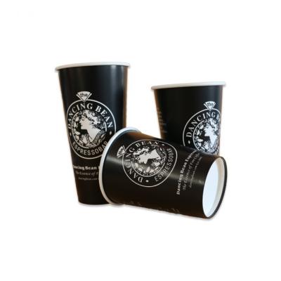 China 100% Biodegradable Biodegradable Tea Soda Coffee Paper Cups Disposable Eco Friendly Stocked Single Wall PLA Lined Paper Cups With Lids Pla Coffee for sale