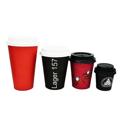 China Hot Sale 2021 Disposable Custom Hot Drink Coffee Cups/Disposable Single Wall Paper Cups Cold Drink Cups for sale