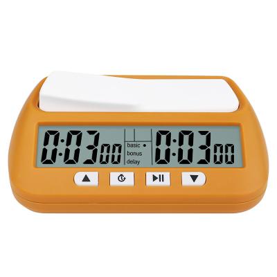 China Mute Function Wholesale Fide DGT Approved Chess Game Clock LCD Display Digital Timer Chess Clock for sale