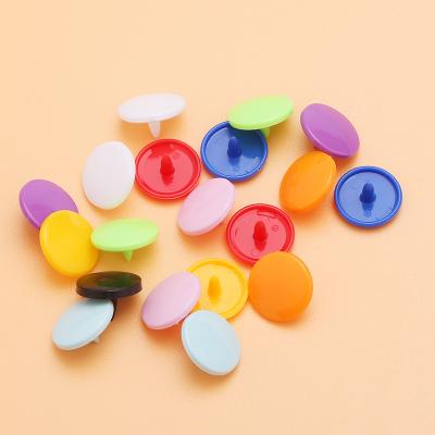 China Viable Wholesale Custom Snap Plastic Button Buckle Colorful Resin Buttons For Clothing for sale