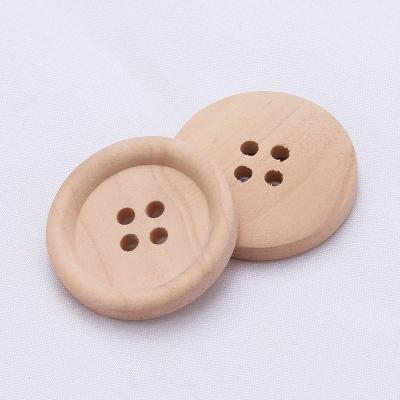 China Sustainable Wooden Vintage Button Garment Accessories For Clothing Coat Button for sale