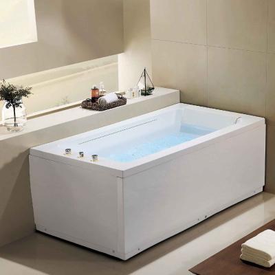 China Single Skirt American Standard Personal Single Spray Acrylic Message Small Bathtubs for sale