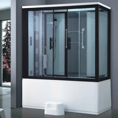 China Modern Boiling Water Bath Cabinet Steam Shower Units Water Bath Room for sale