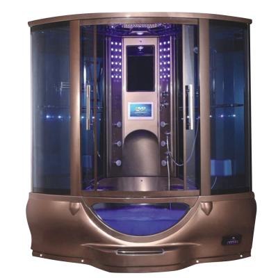 China HS-SR022A Italian Steam Bath Shower 2 People Massage Shower Modern Hydraulic Cabin Prices Italian Steam Shower Cabin for sale