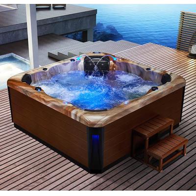 China Modern Whirlpool Spas Hot Tubs Outdoor Acrylic Spa Tub for sale