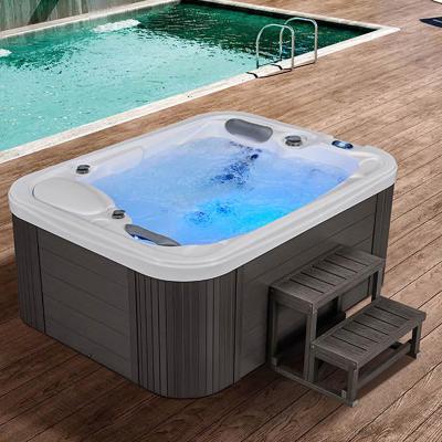 China Freestanding Spa Luxury Massage Outdoor European Spa Outside Whirlpool for sale