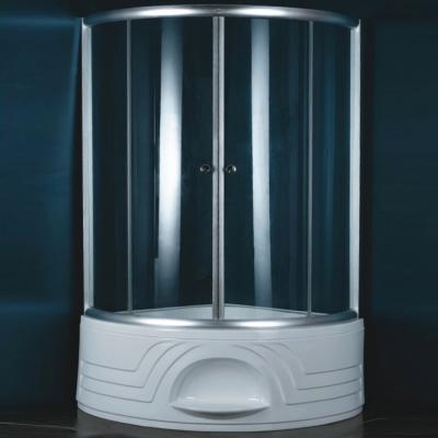 China Modern HS-SR012B Curved Shower Cabin Corner Shower Box Shower Enclosure for sale