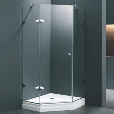 China Large Compartment Stained Glass Shower Enclosure Modern Shower Bath Enclosure for sale