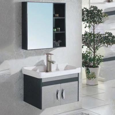 China HS-15515 Modern Modern Stainless Steel Laundry Tub Cabinet With Basin for sale