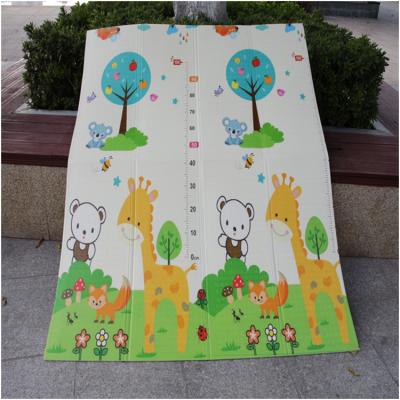 China Baby Play Mat Design Foldable Safe Foam Soft Floor Baby Double Sides for sale