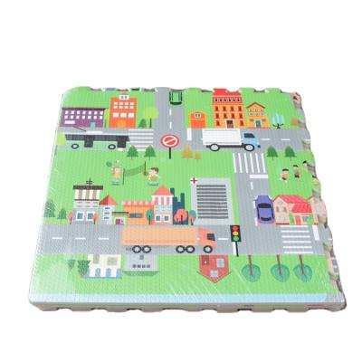 China Eco-Friendly EVA XPE EPE Kids Foam Play Alphabet And Numbers Puzzle Mat For Kids Play Room for sale