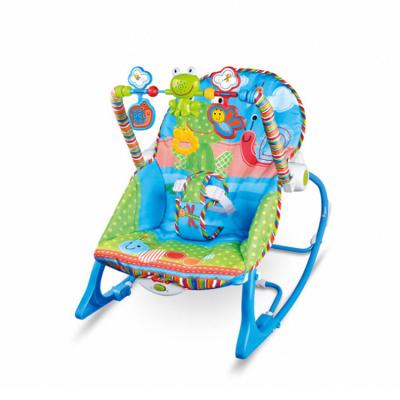 China 2021new design contemporary baby swing with music color box package comfortable baby bouncer infant rocking chair for sale