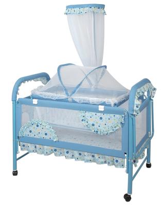 China Multifunctional Baby Hutch Baby Crib Metal Baby Hutch Cradle Crib Bed For Baby for sale