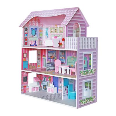 China Mini Toy Diy Miniature Wooden Toys Girls and Boys Baby Dollhouse Small for sale