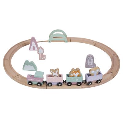 China Factory Wholesale Railway Set Toy Railway Toy Train Track With Quality Guarantee KK136 for sale