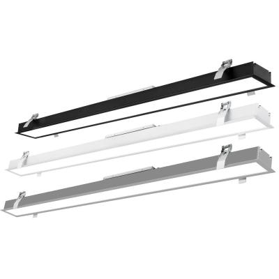 China Modern Office Desk Lighting Linkable Recessed Led Linear Light Included 0.3m 0.6m 0.9m 1.2m Aluminum Tube Light 1.5m for sale