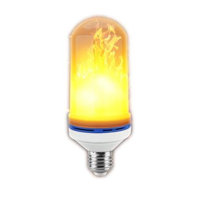 China Decorative Flickering Garden Fire Flame Effect Lamp Bulb LED Silk Flame Light for sale