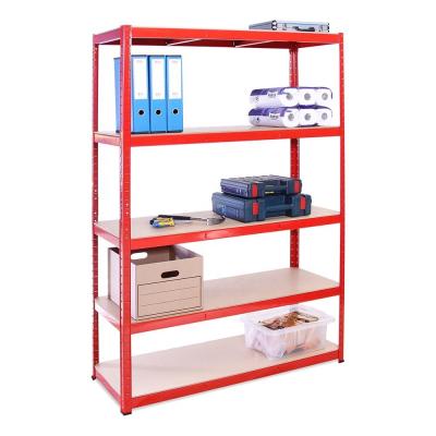 China Corrosion Protection Heavy Duty Shelving 5 Tier Metal Racking Shelves Adjusatable Boltless Rack 1325KG 180*90*45CM for sale