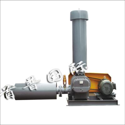 China Practical blower LG-65 22kw 30hp 100mm prb 125 three lobe type roots blower for sale