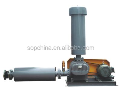 China Industrial Blower Long Work Time Stable 3 Lobesr Vacuum Pump Roots Blower For Industrial Use for sale